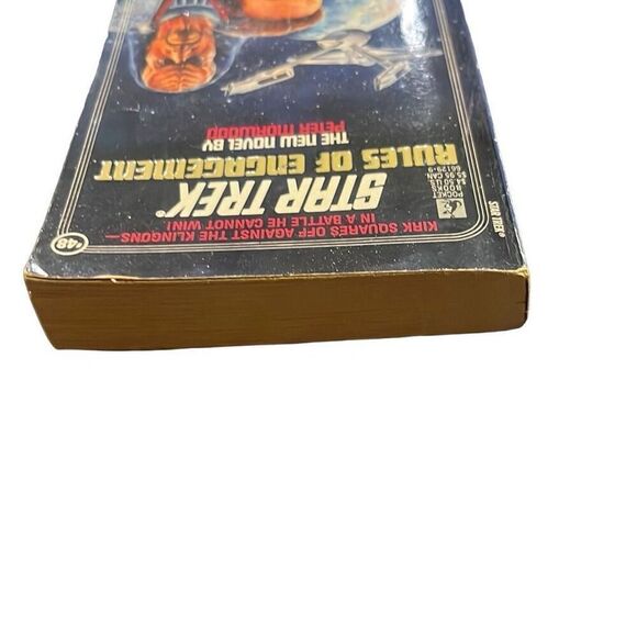 Star Trek Rules of Engagement Book #48 1990 Paperback by Peter Morwood - Picture 6 of 6